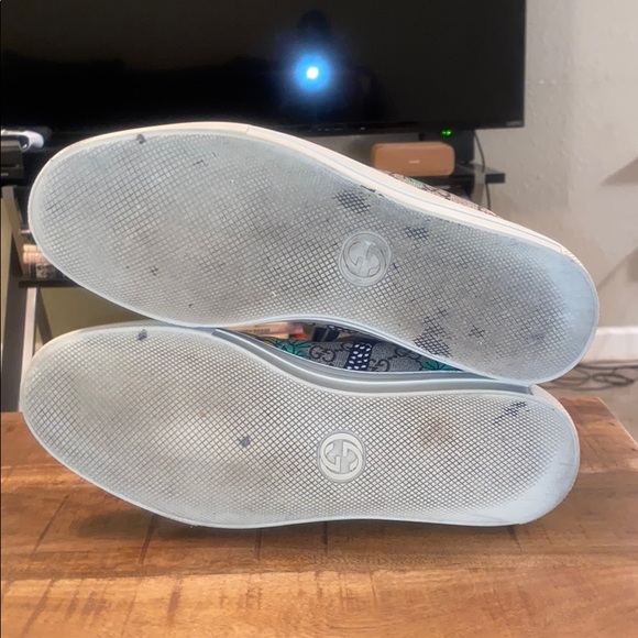 Gucci Gg Supreme Canvas Bengal Tiger Sneakers - Picture 5 of 9